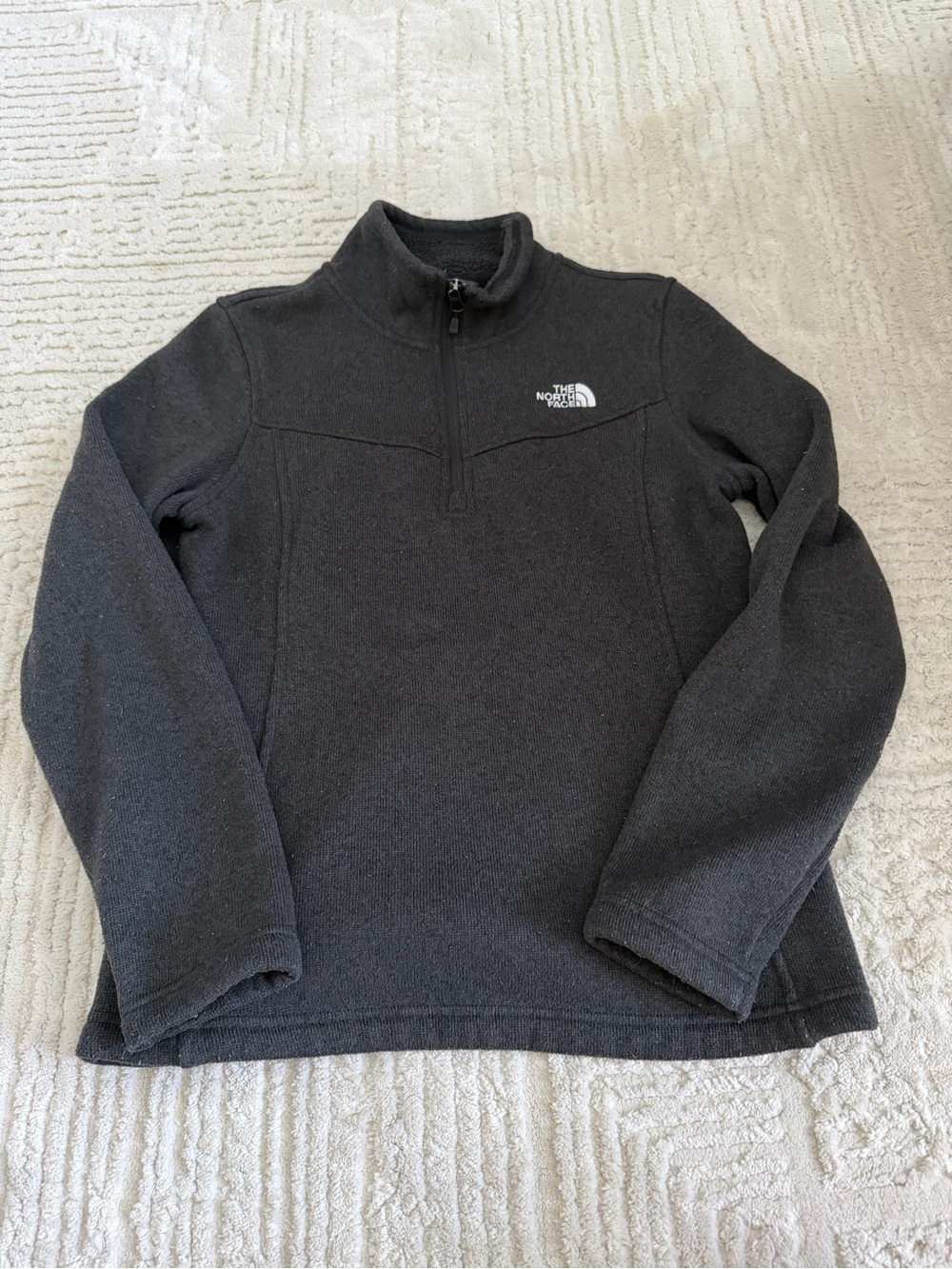 The North Face Black Quarter-Zip Fleece Pullover
